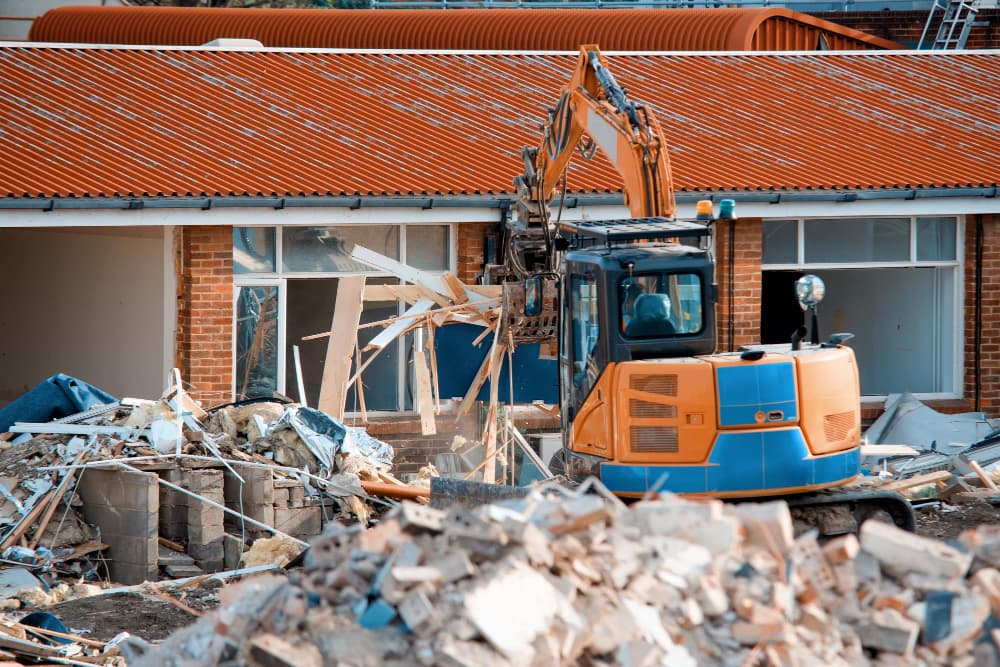 Pre-demolition cleanup cost